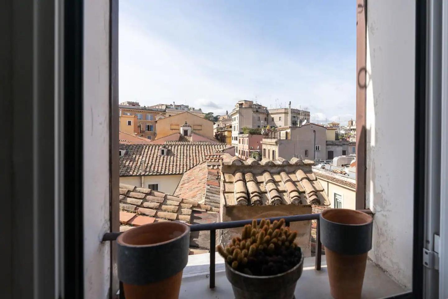 15 Min From Piazza Venezia Skyline Sanctuary In Trastevere Kültér fotó